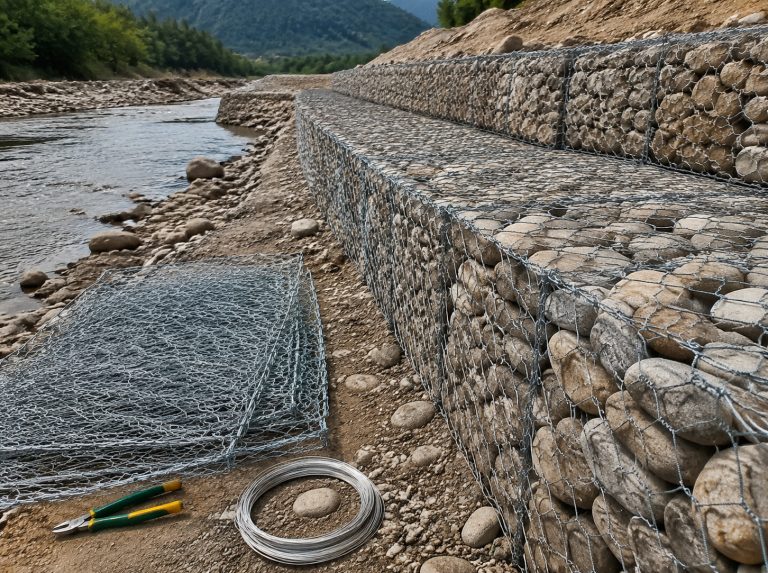名山区河道边坡石笼网